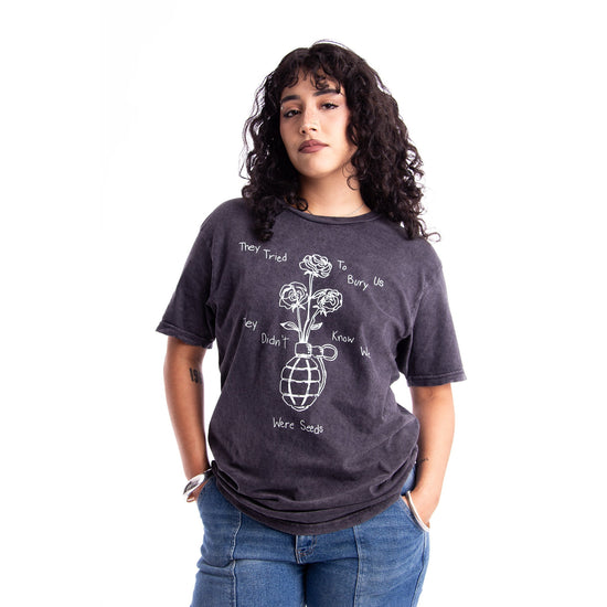 They Tried To Bury Us Tee Wear The Peace Short Sleeves S