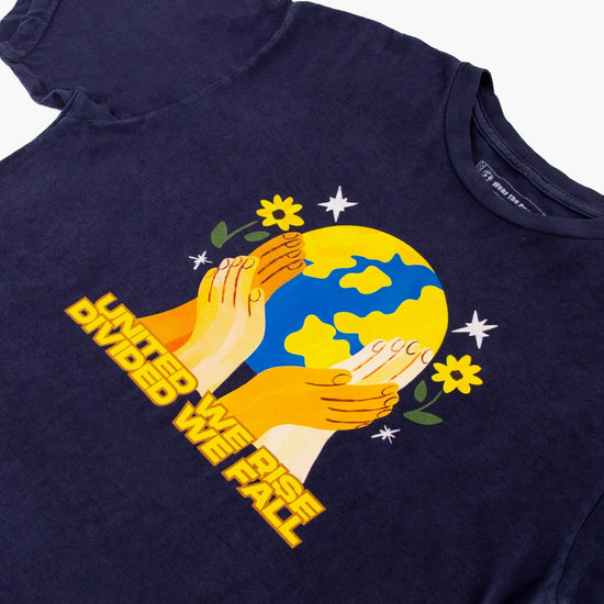 United We Stand Tee Wear The Peace Short Sleeves S