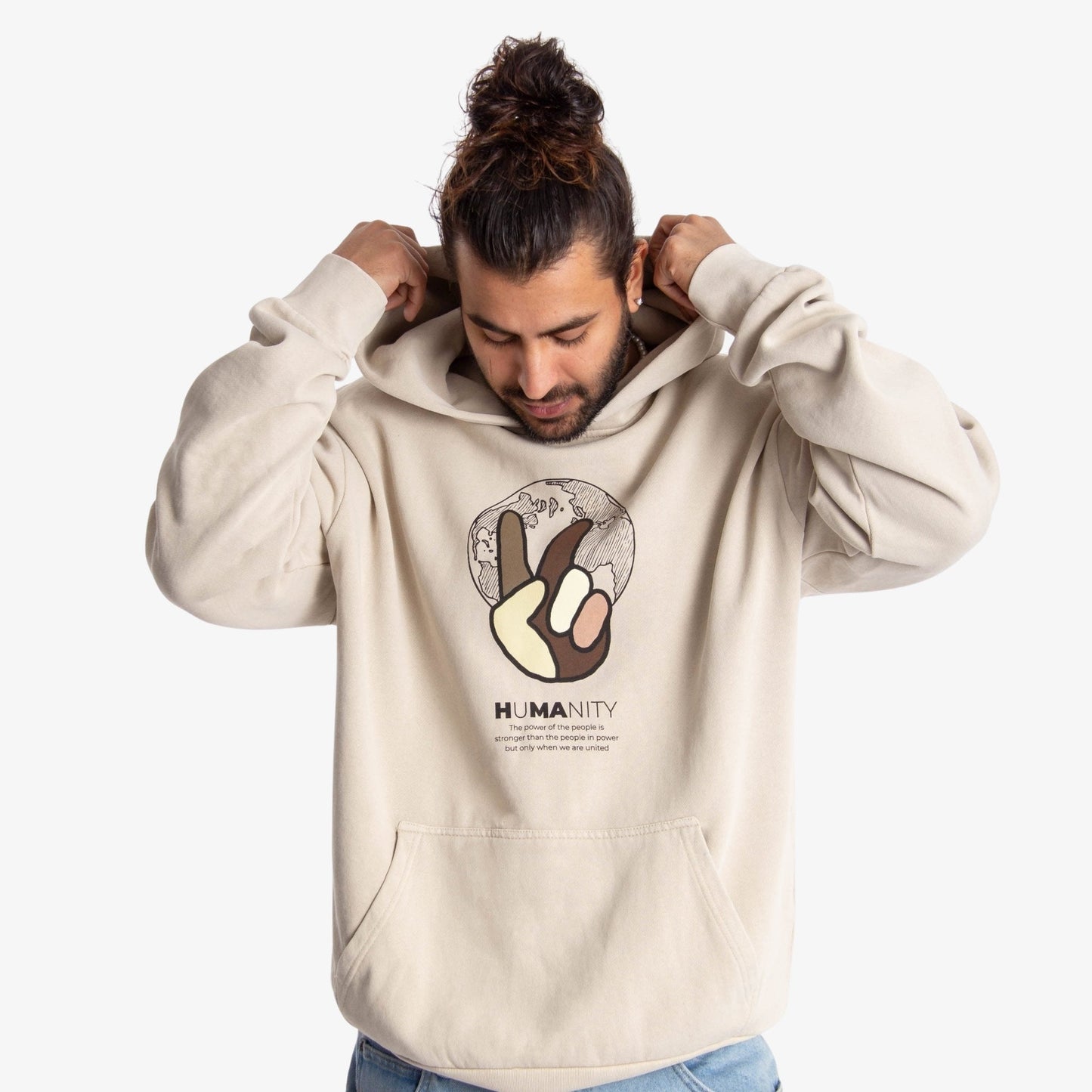 Unity Heavyweight Hoodie Wear The Peace Hoodies S