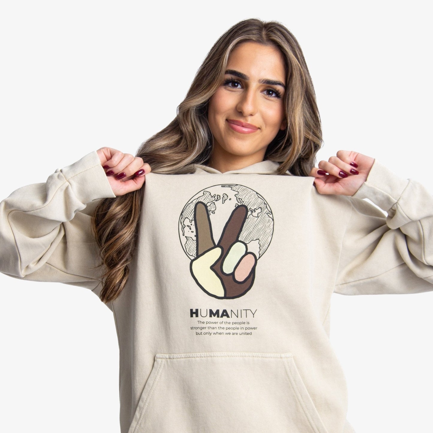Unity Heavyweight Hoodie Wear The Peace Hoodies S