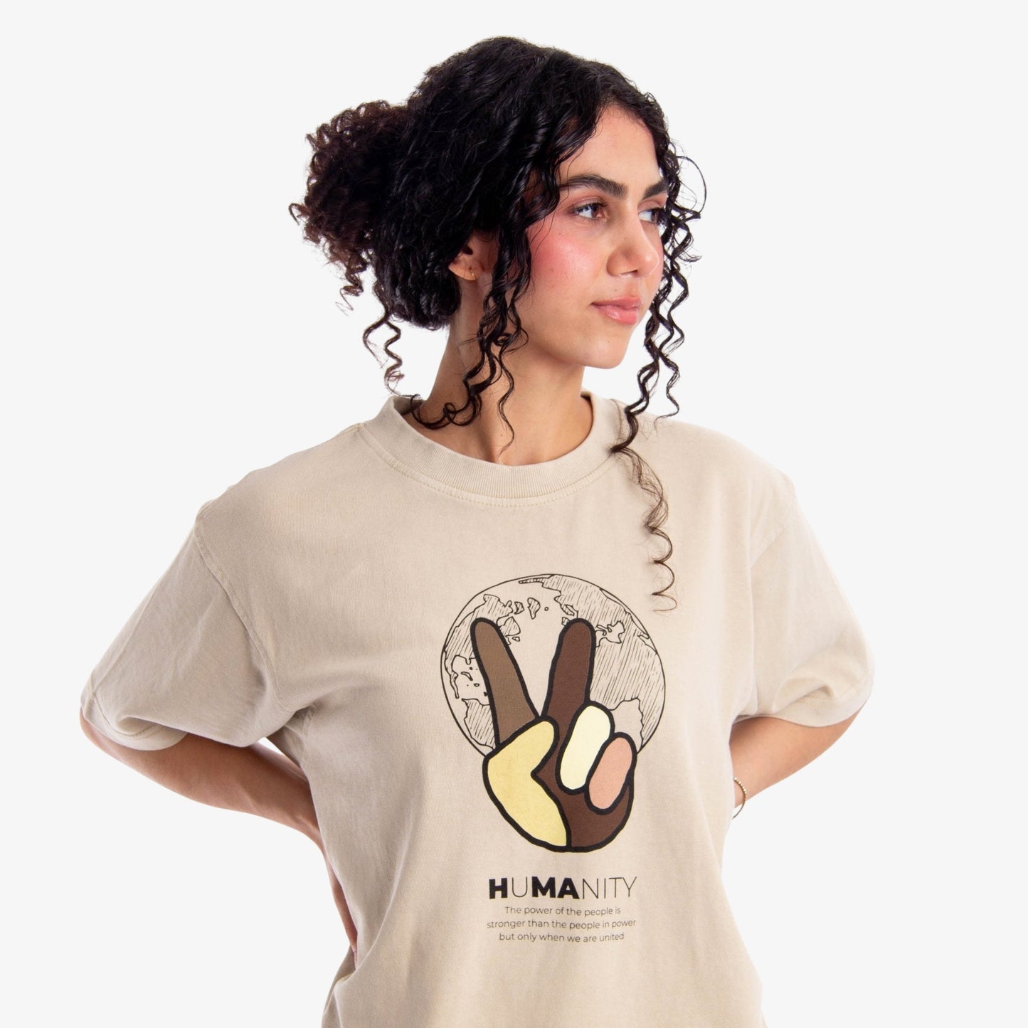 Unity Heavyweight Tee Wear The Peace Short Sleeves S