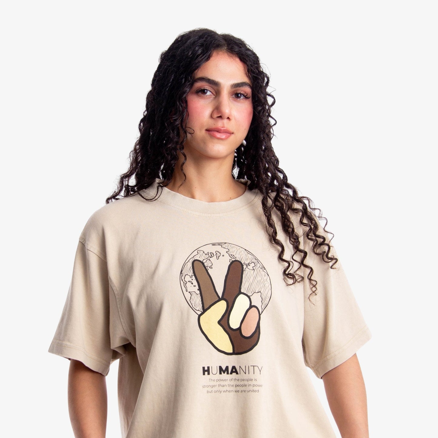 Unity Heavyweight Tee Wear The Peace Short Sleeves S