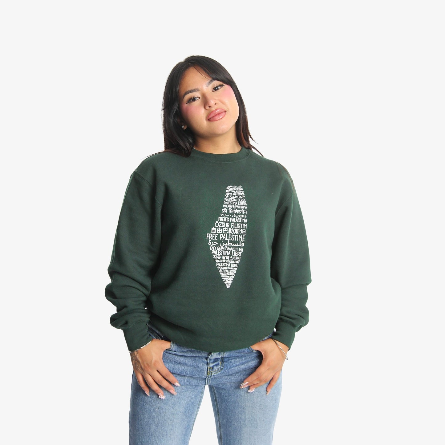 Voices For Freedom Crewneck Wear The Peace Crewnecks S
