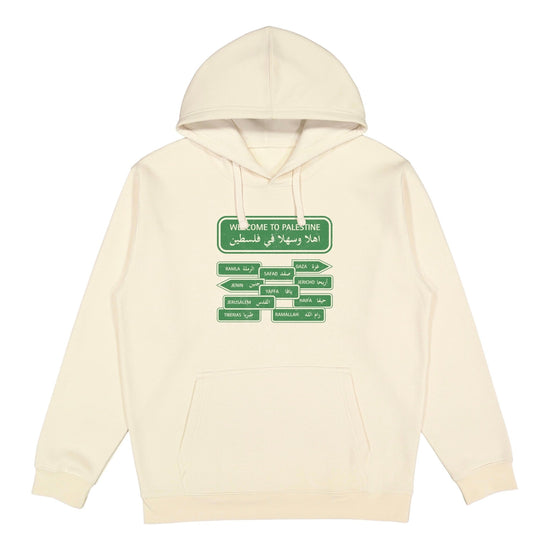 Welcome To Palestine Hoodie Wear The Peace Hoodies S