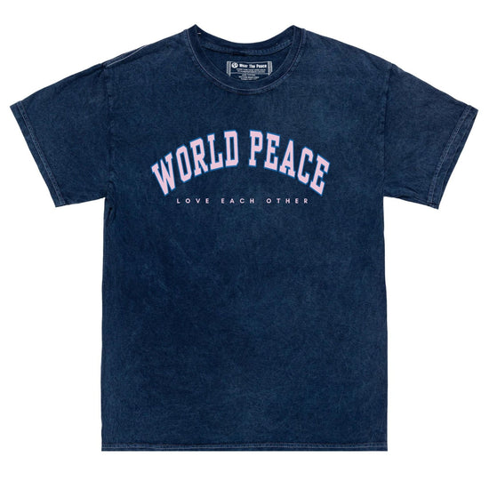 World Peace Vintage Tee Wear The Peace Short Sleeves Vintage Denim S
