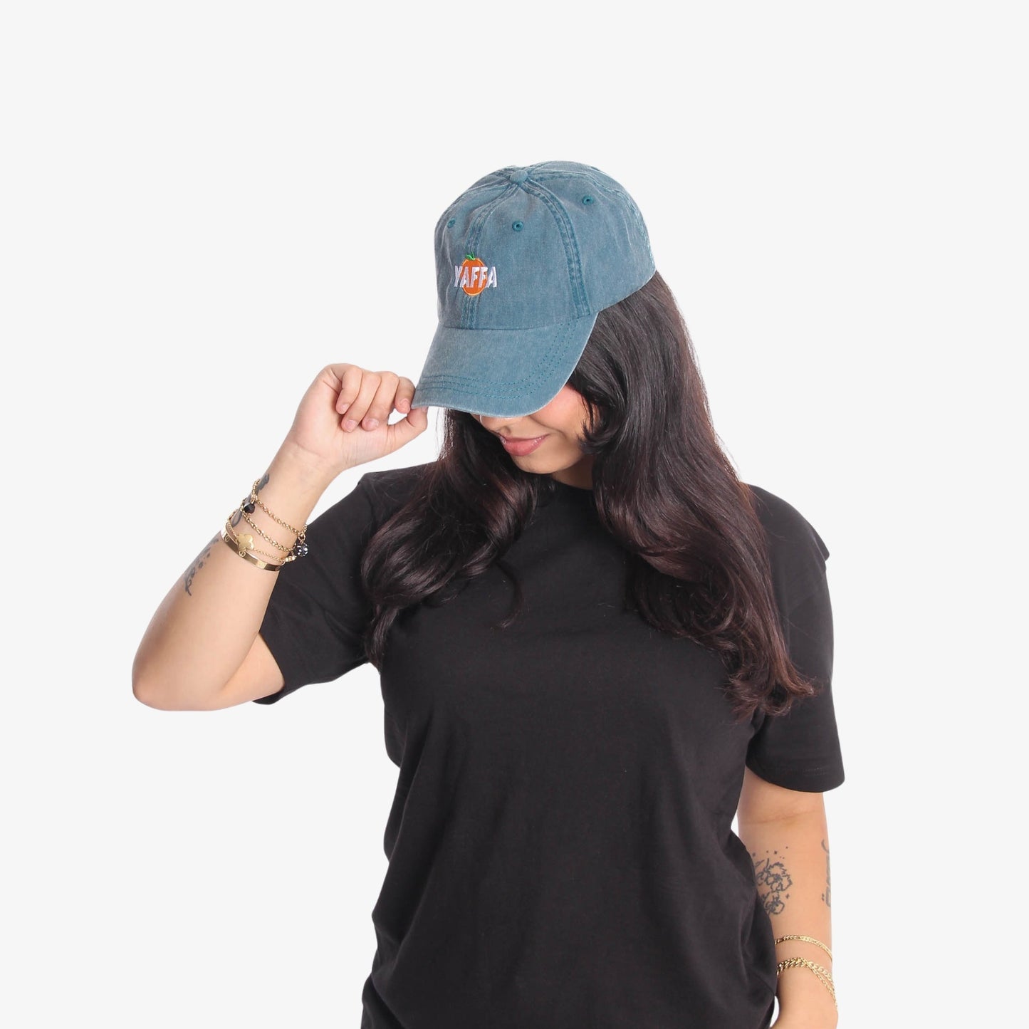 Yaffa's Oranges Cap Wear The Peace Dad Caps