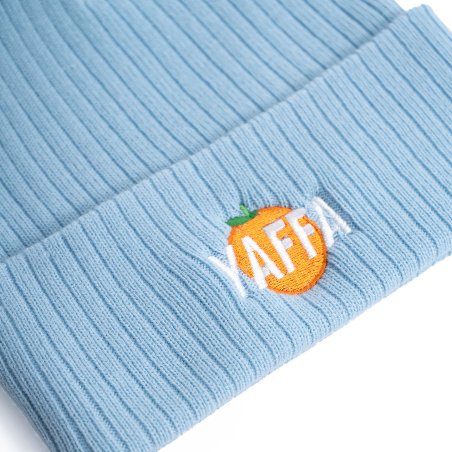 Yaffa's Oranges Embroidered Beanie Wear The Peace Beanie