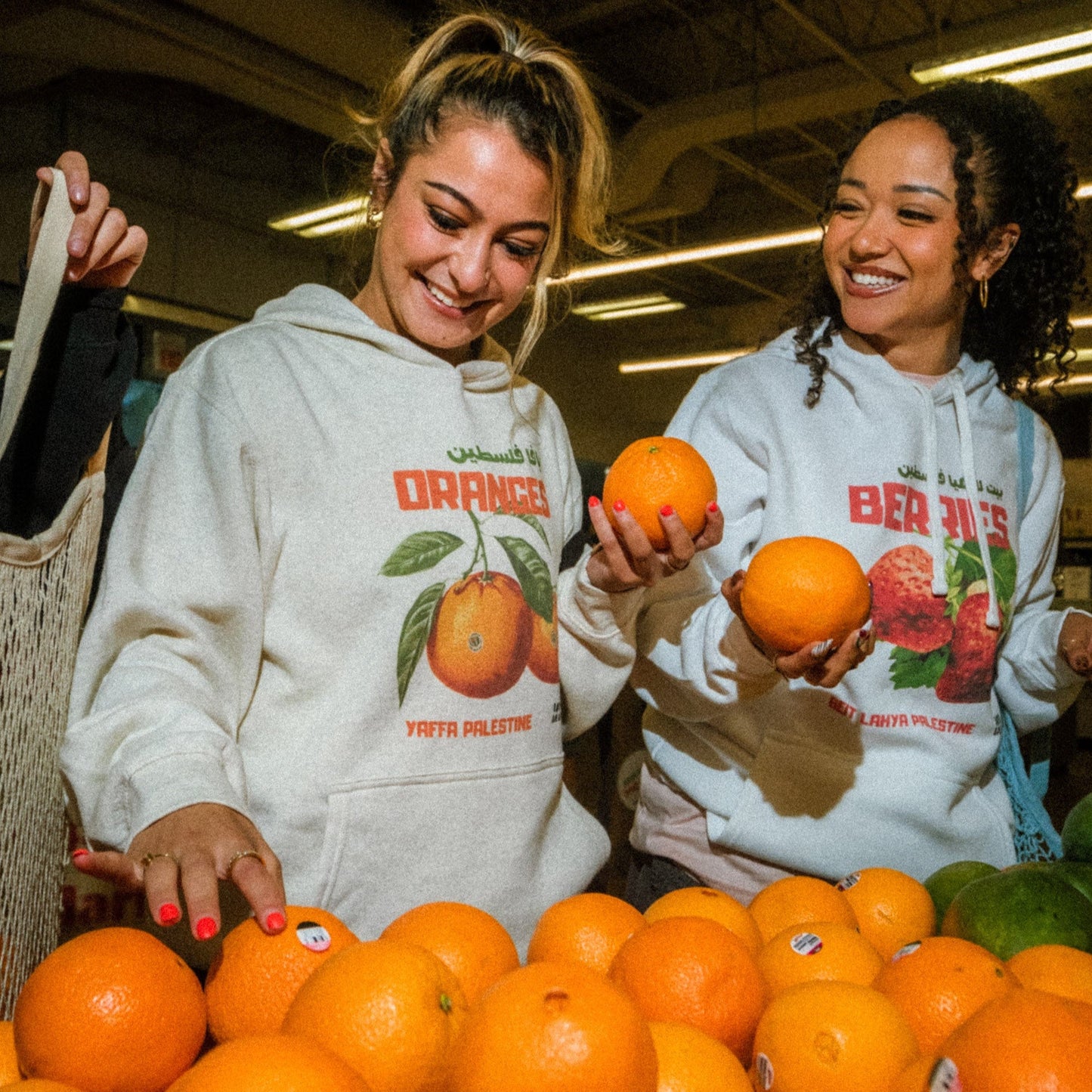 Yaffa's Oranges Hoodie Wear The Peace Hoodies S