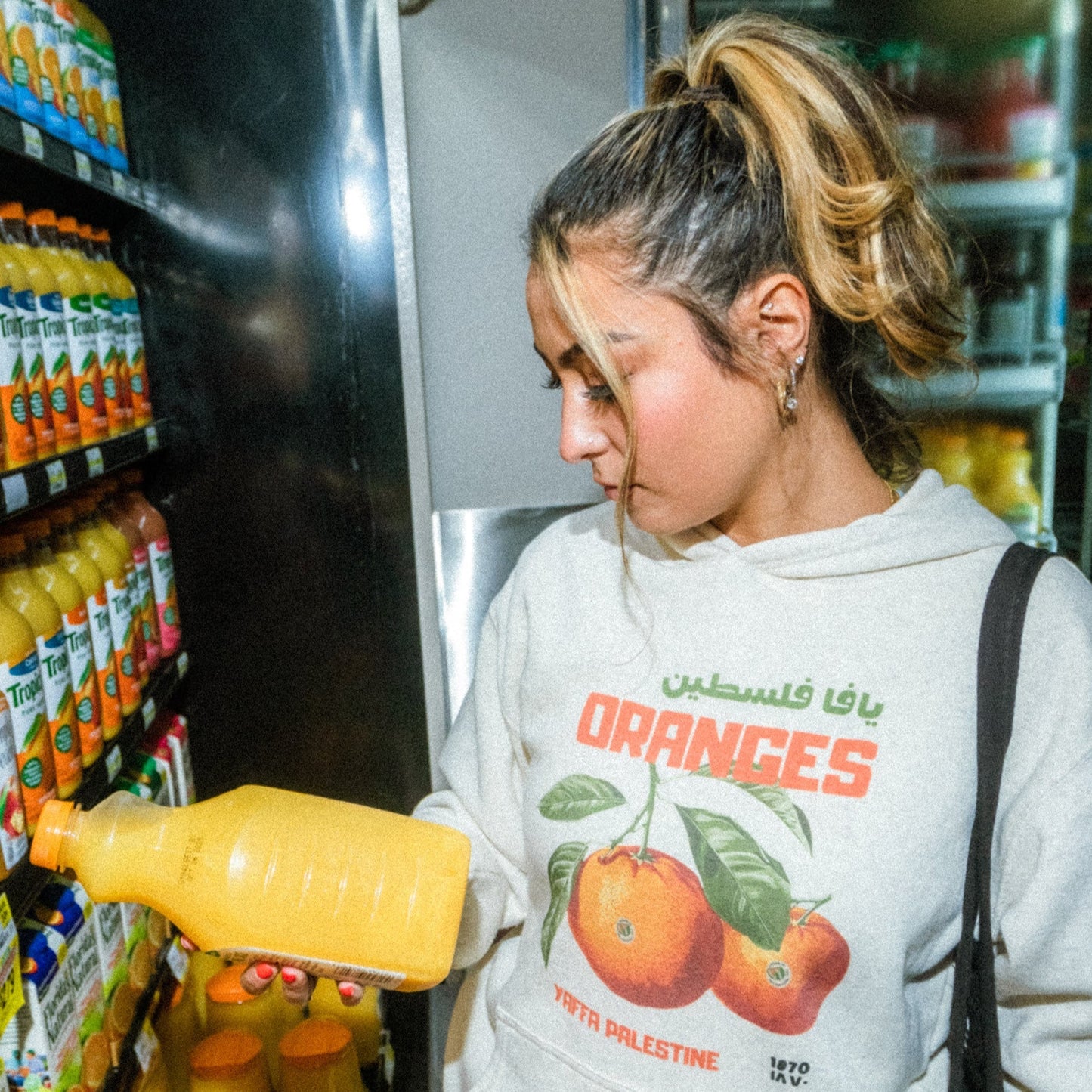 Yaffa's Oranges Hoodie Wear The Peace Hoodies S