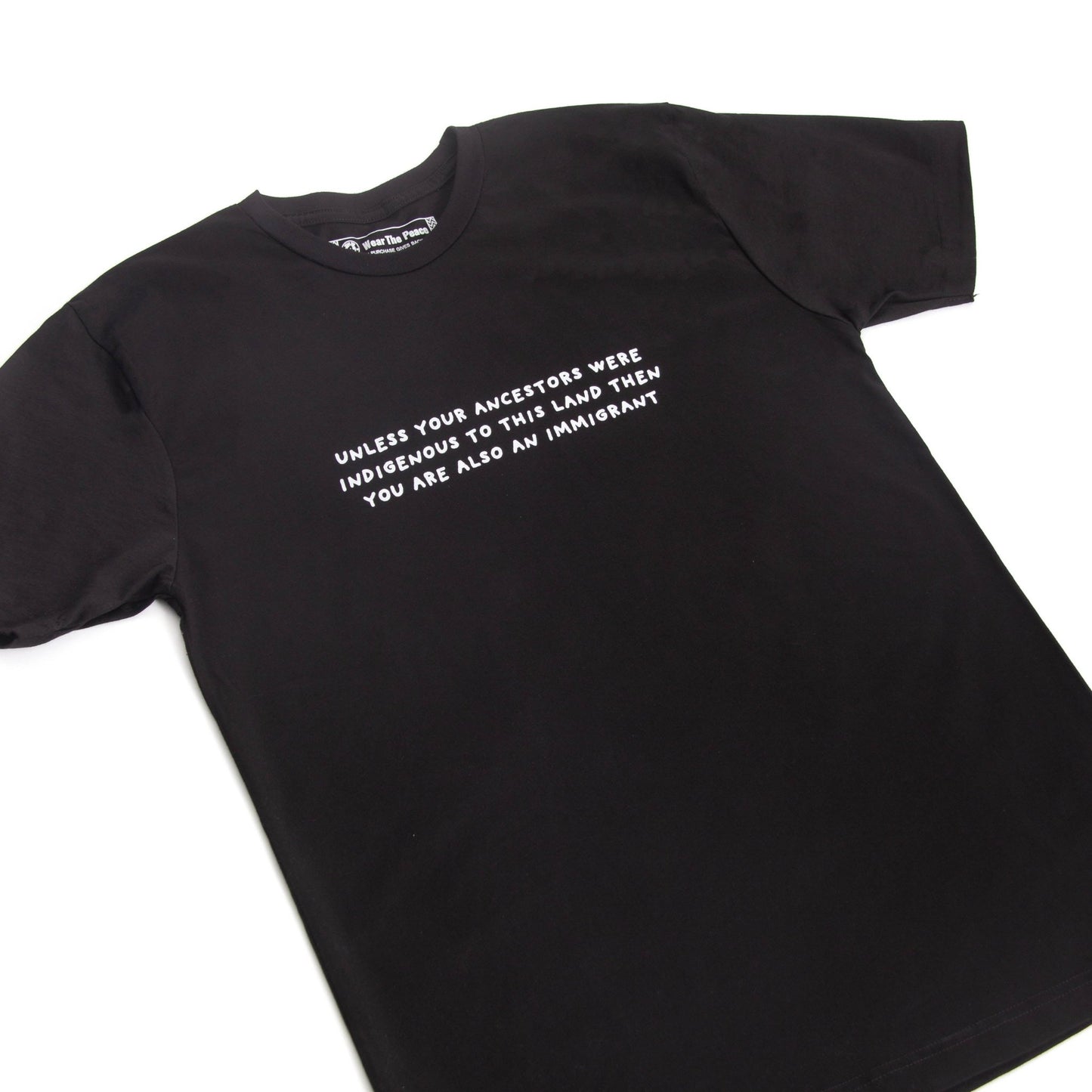 You Are Also An Immigrant Tee Wear The Peace Short Sleeves S