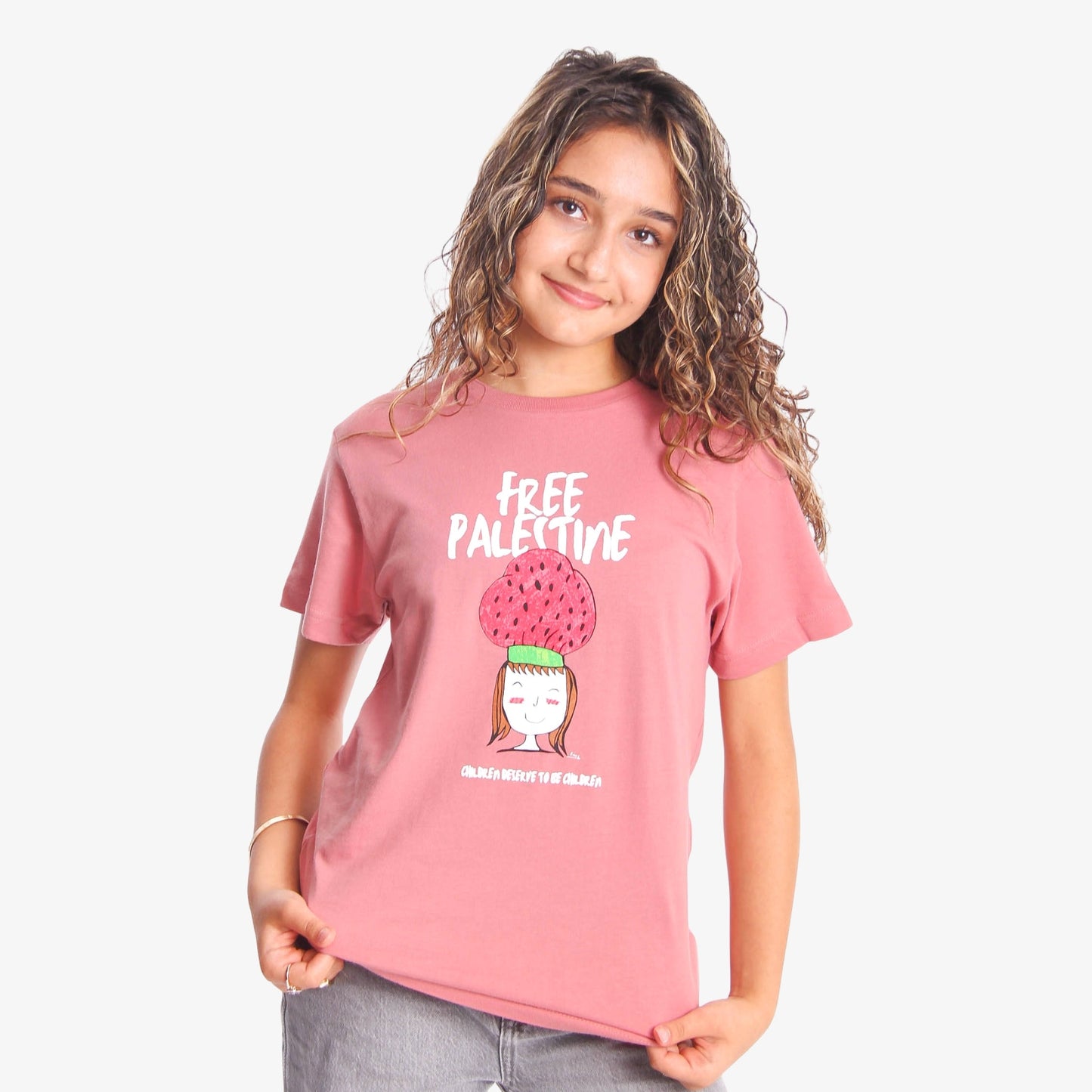 Youth Children Of Gaza Tee (Renad X WTP) Wear The Peace Youth Crewneck XS