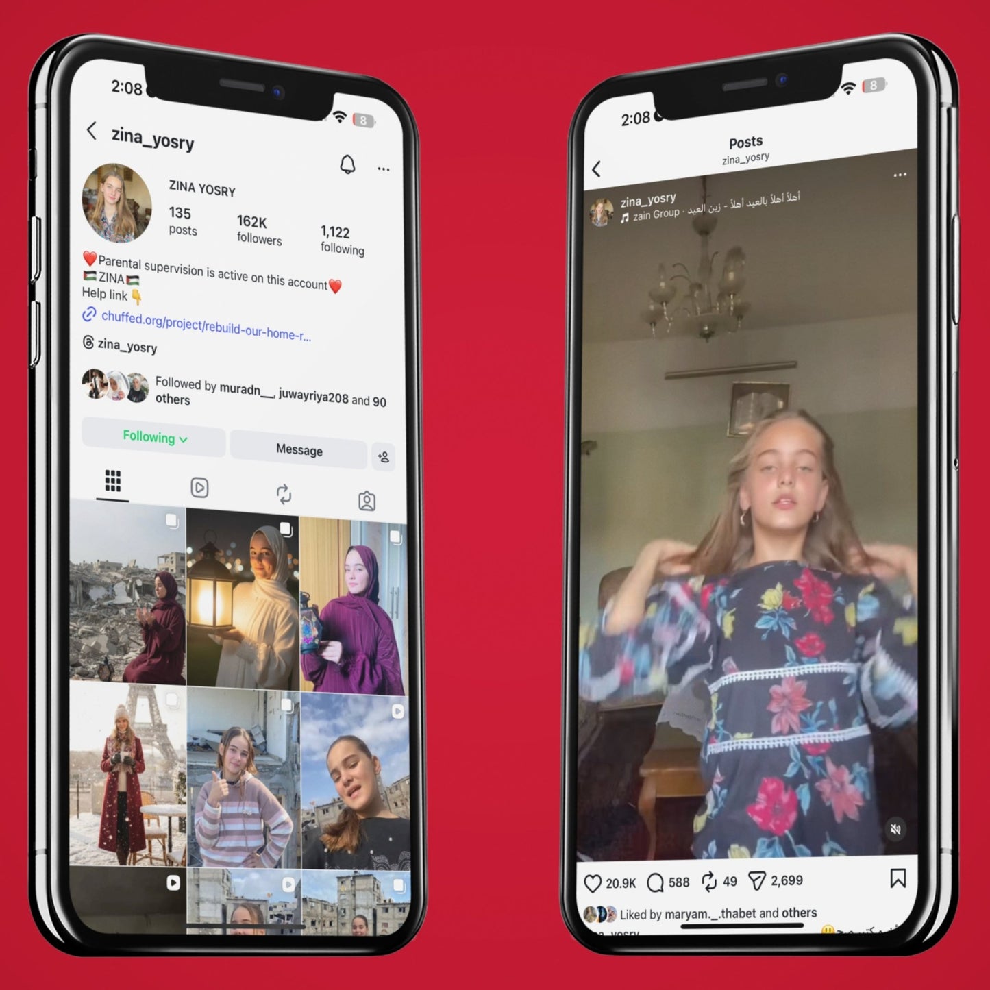 Zina Y. Art Hoodie Wear The Peace Hoodies S