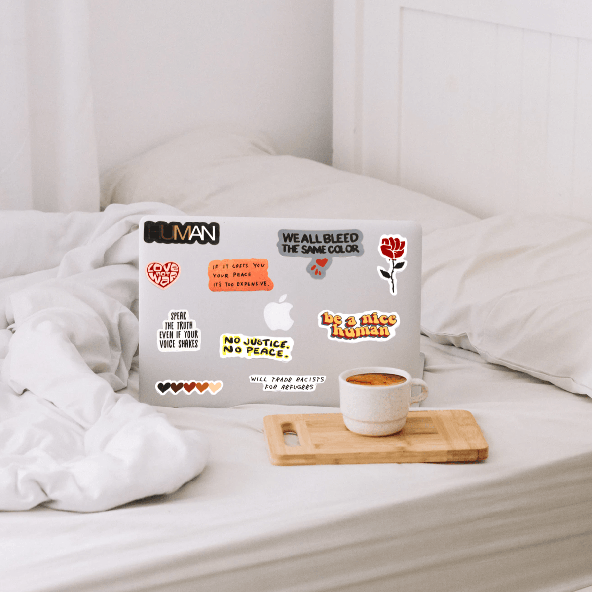 We Are All Human Sticker – Wear The Peace