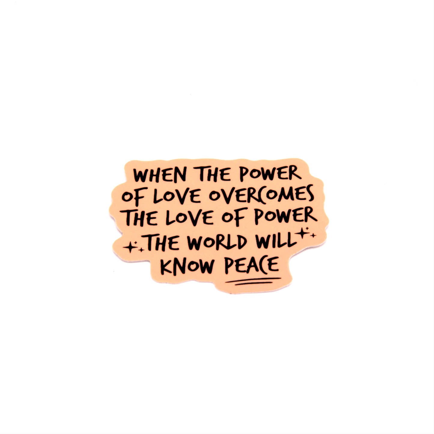 The Power Of Love Sticker