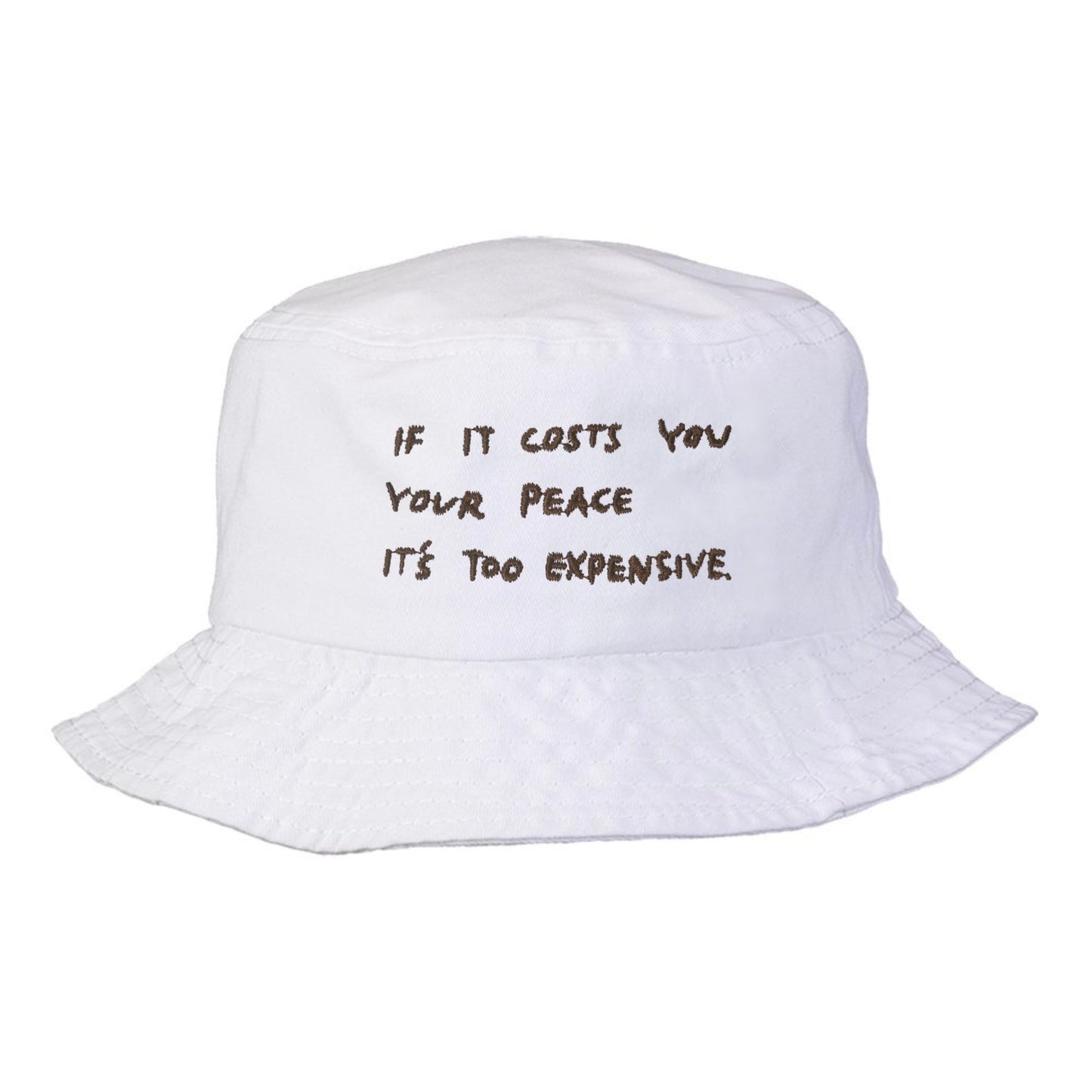 Cost Of Peace Bucket Hat Wear The Peace Dad Caps