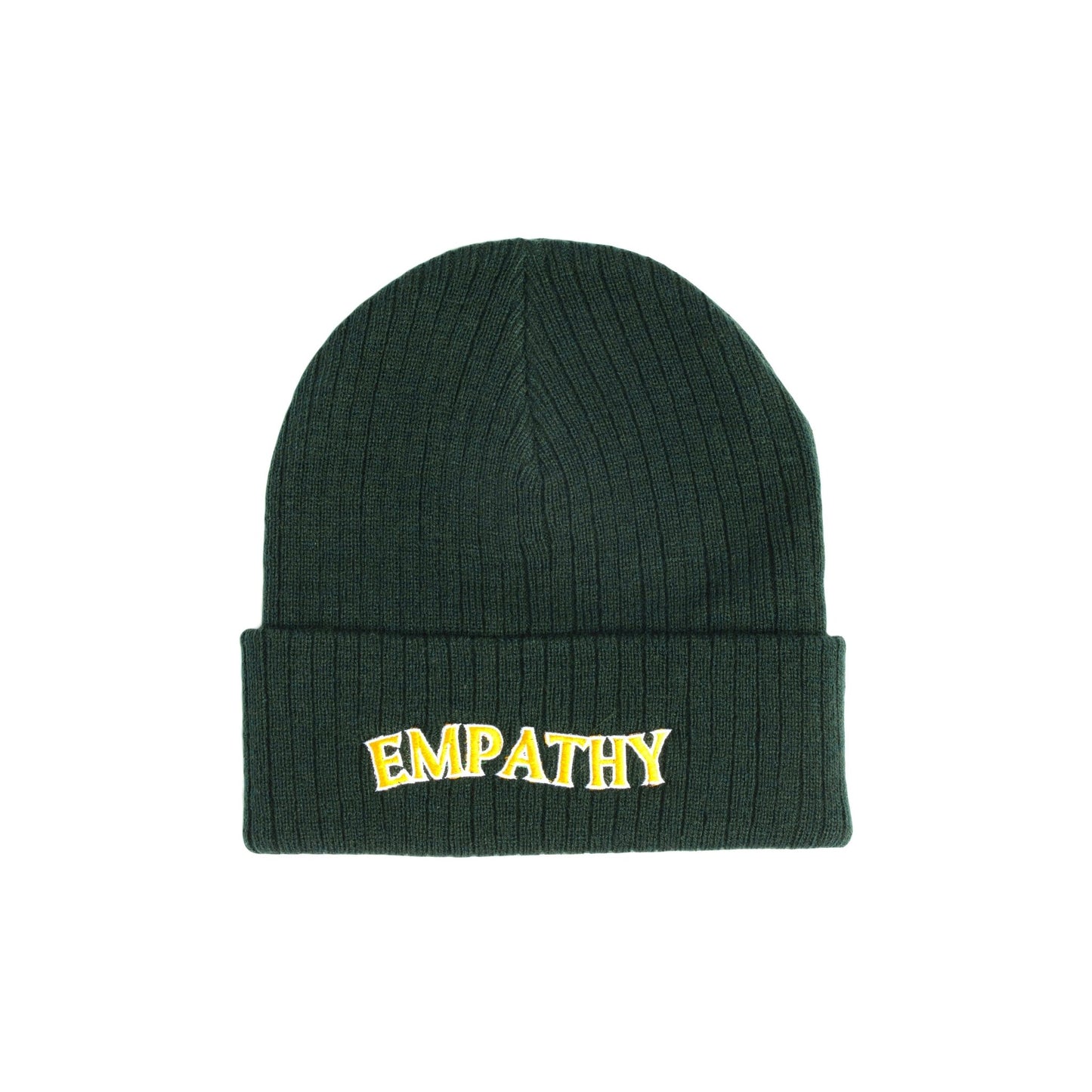 Load image into Gallery viewer, Empathy Embroidered Beanie Wear The Peace Beanie
