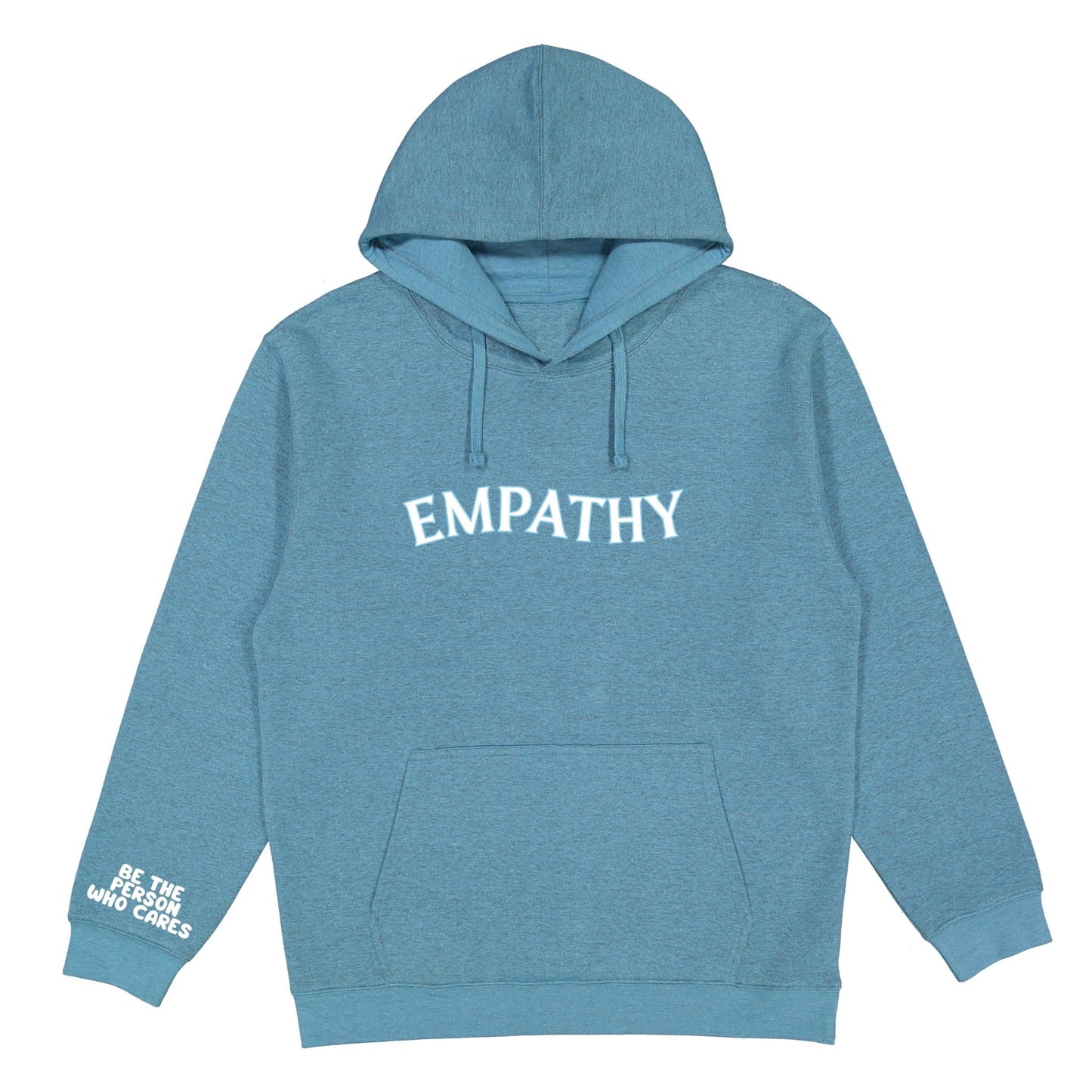 Empathy Hoodie Wear The Peace Hoodies Heather Blue S