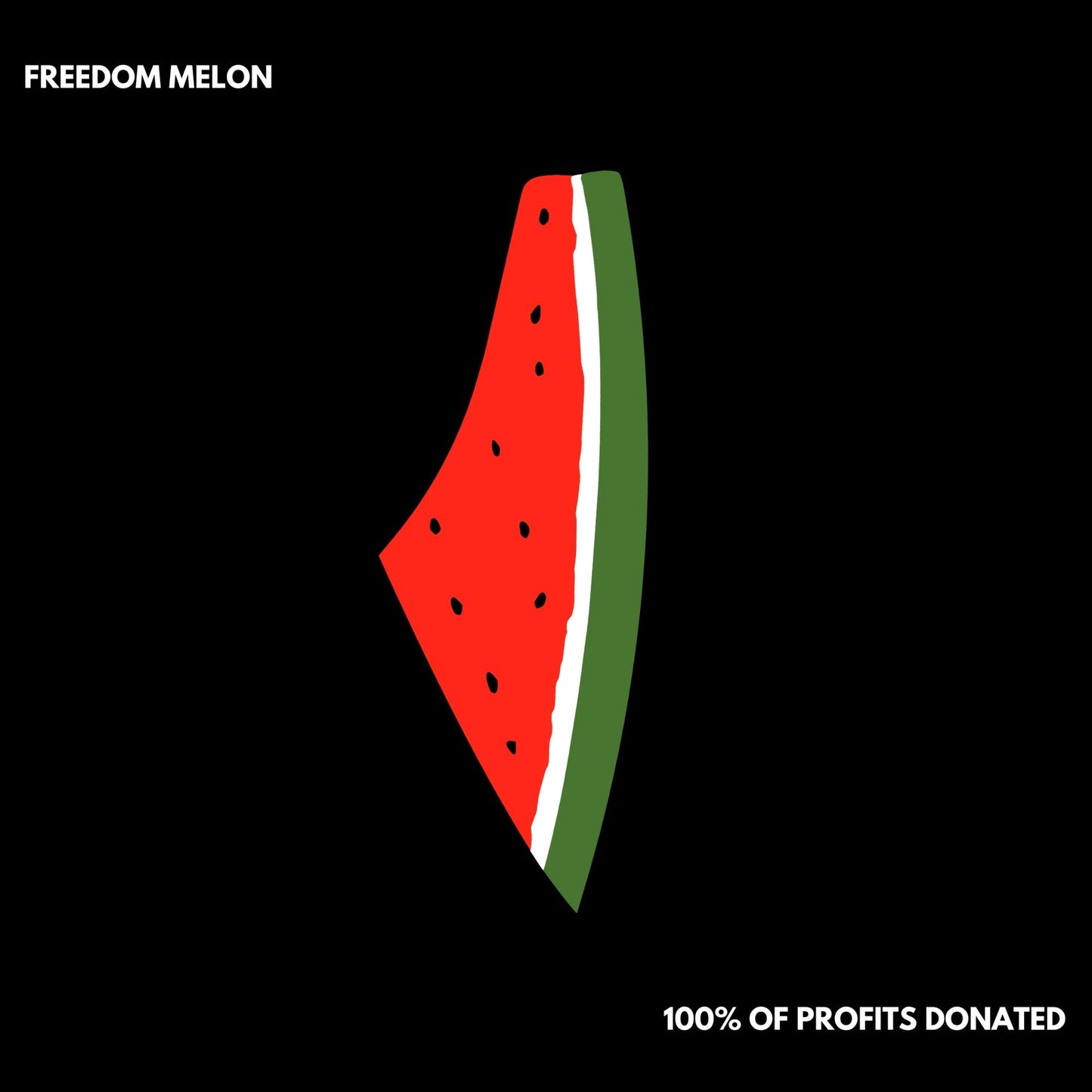 Freedom Melon Crewneck Wear The Peace Crewnecks S