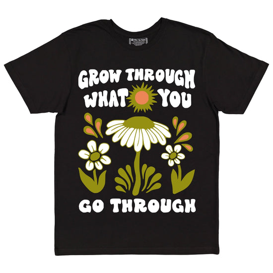 Load image into Gallery viewer, Growth Tee Wear The Peace Short Sleeves Black S
