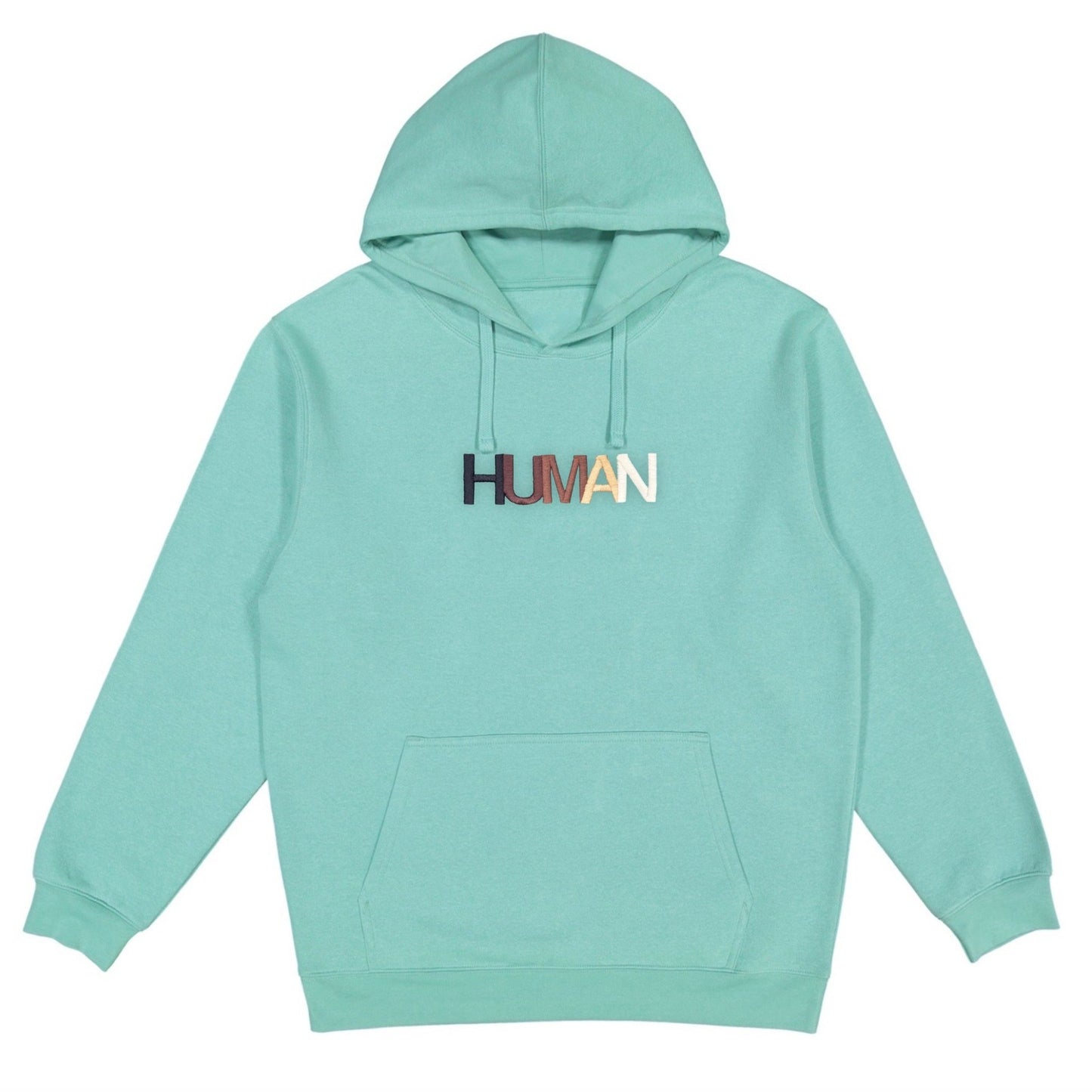 Human Embroidered Hoodie  We Are All Human – Wear The Peace