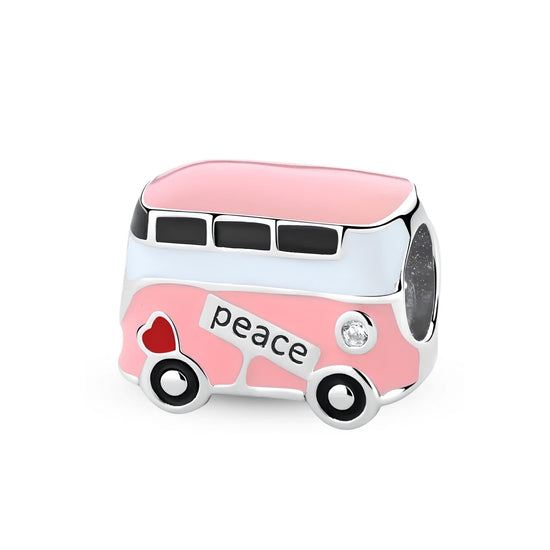Peace Bus Charm Wear The Peace Clean Water