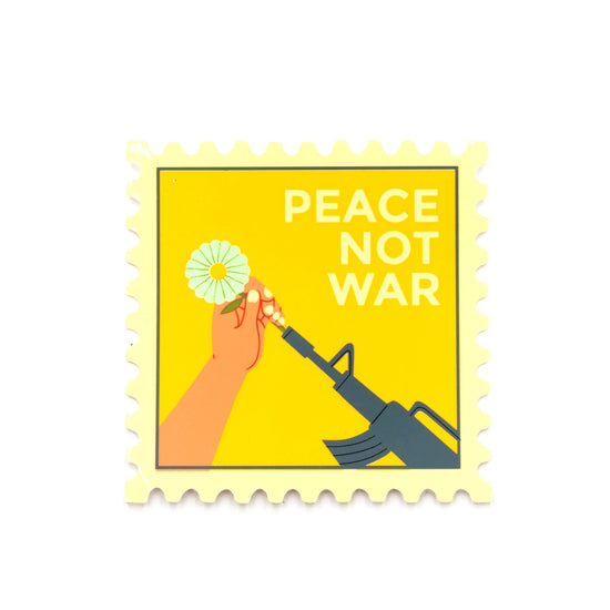 Peace Not War Sticker Wear The Peace Stickers
