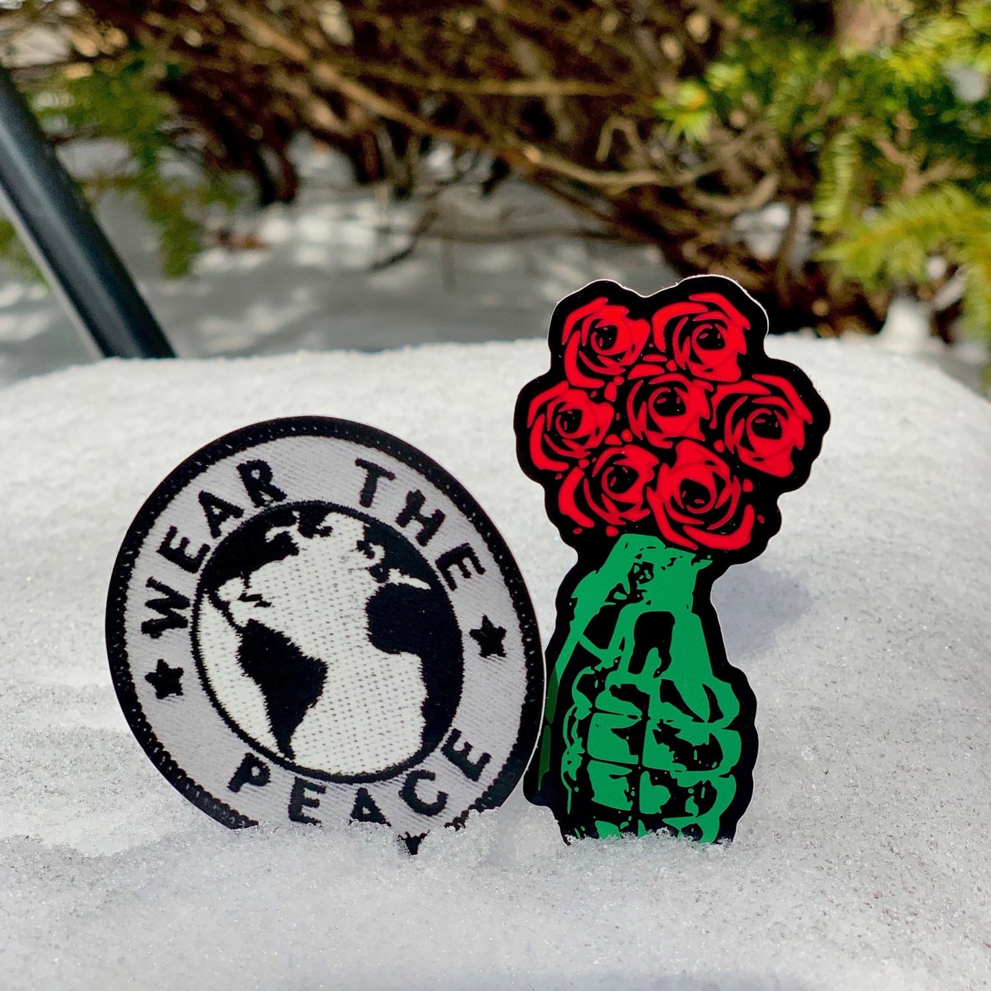 Peace Petals Sticker - Wear The Peace