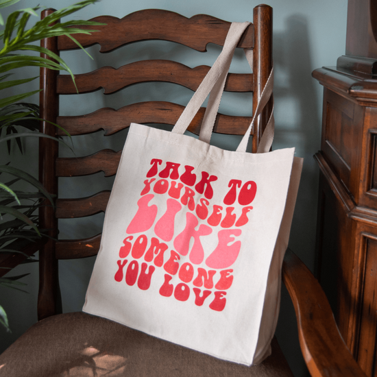 Load image into Gallery viewer, Someone You Love Tote Bag Wear The Peace
