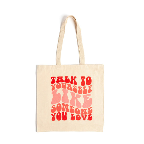Load image into Gallery viewer, Someone You Love Tote Bag Wear The Peace
