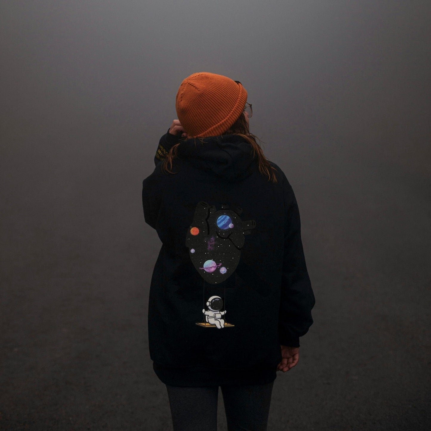 Load image into Gallery viewer, Space For Dreams Hoodie Wear The Peace Hoodies S

