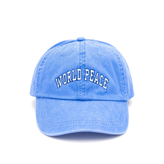 World Peace Cap Wear The Peace Dad Caps Washed Violet