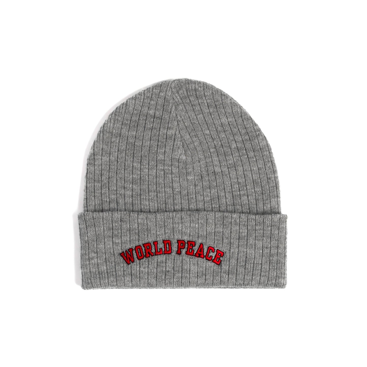 Load image into Gallery viewer, World Peace Embroidered Beanie Wear The Peace Beanie
