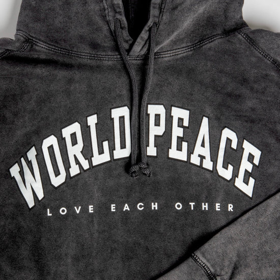 World Peace Vintage Hoodie Wear The Peace Hoodies S